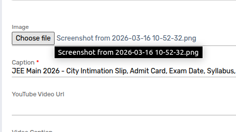 JEE Main 2026 - City Intimation Slip, Admit Card, Exam Date, Syllabus, Preparation Tips, Cutoff